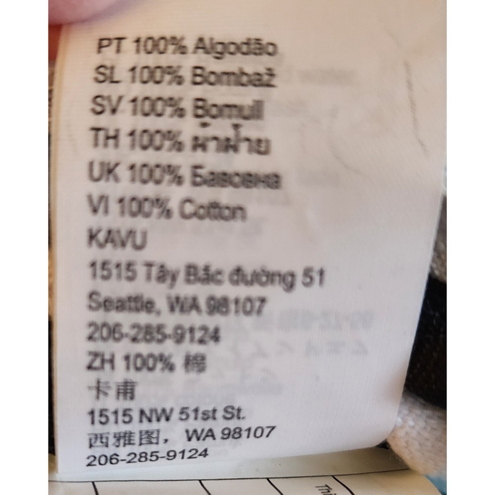 Kavu Rope Sling Bag Cotton Shoulder Crossbody Backpack‎ Camping Surfboard - Picture 5 of 8